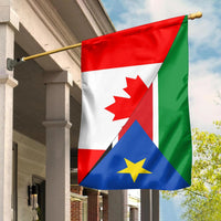 Canada Flag With South Sudan Flag RLT8 - Wonder Print Shop