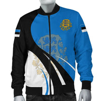 Estonia Bomber Jacket Flag CoA Basic RLT12 - Wonder Print Shop