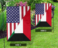 US Flag with Kuwait Flag RLT8 - Wonder Print Shop