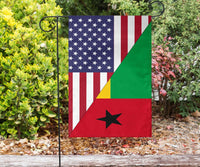 US Flag with GuineaBissau RLT8 - Wonder Print Shop
