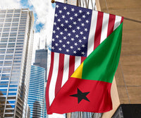 US Flag with GuineaBissau RLT8 - Wonder Print Shop