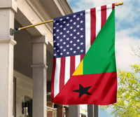 US Flag with GuineaBissau RLT8 - Wonder Print Shop
