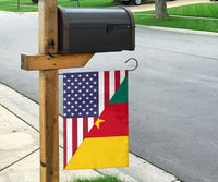 US Flag with Cameroon Flag RLT7 - Wonder Print Shop