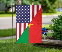 US Flag with Burkina Faso Flag RLT7 - Wonder Print Shop