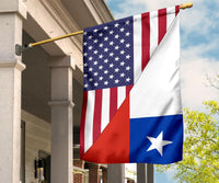 US Flag with Chile Flag RLT7 - Wonder Print Shop