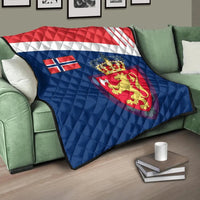 Norway Premium Quilt Flag Of Norway RLT7 - Wonder Print Shop