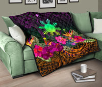 The Phillipines Premium Quilt Summer Hibiscus RLT6 - Wonder Print Shop