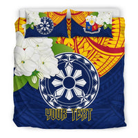 The Philippines Personalised Bedding Set Filipino Sampaguita RLT6 - Wonder Print Shop