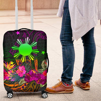 The Phillipines Luggage Cover Summer Hibiscus RLT6 - Wonder Print Shop