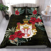 Serbia Bedding Set Special Hibiscus RLT7 - Wonder Print Shop