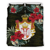 Serbia Bedding Set Special Hibiscus RLT7 - Wonder Print Shop