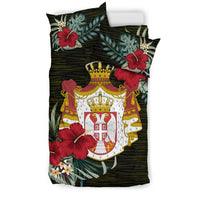 Serbia Bedding Set Special Hibiscus RLT7 - Wonder Print Shop