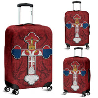Serbian Cross Luggage Covers Eagle RLT7 - Wonder Print Shop