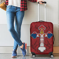 Serbian Cross Luggage Covers Eagle RLT7 - Wonder Print Shop