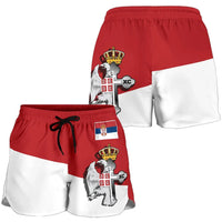 serbia-womens-shorts-serbian-eagle-orthodox-cross