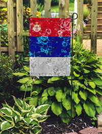Kingdom Of Serbia Garden Flag - Flag Flower RLT7 - Wonder Print Shop