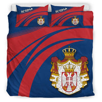 Serbia Coat Of Arms Bedding Set Cricket RLT7 - Wonder Print Shop