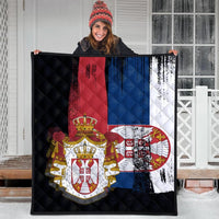 Serbia Flag Premium Quilt Flag Style RLT7 - Wonder Print Shop