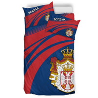 Serbia Coat Of Arms Bedding Set Cricket RLT7 - Wonder Print Shop