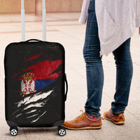 Serbia In Me Luggage Covers Special Grunge Style RLT7 - Wonder Print Shop