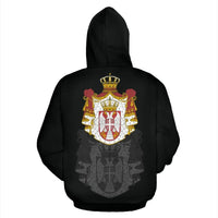 Serbia Pullover Hoodie RLT7 - Wonder Print Shop