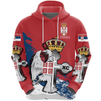Serbia Special Hoodie Serbian Eagle / Orthodox Cross RLT7 - Wonder Print Shop