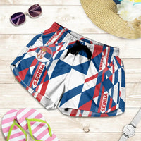 women-shorts-serbia-flag-color-with-coat-of-arm