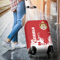 Serbia Luggage Cover Smudge Style10 RLT7 - Wonder Print Shop
