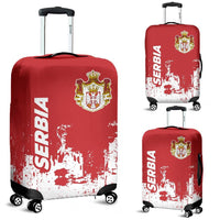 Serbia Luggage Cover Smudge Style10 RLT7 - Wonder Print Shop