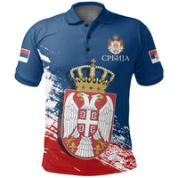 Serbia Polo Shirt Special Blue Version RLT7 - Wonder Print Shop