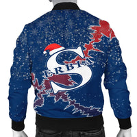 Serbia Christmas Coat Of Arms Men Bomber Jacket X Style RLT7 - Wonder Print Shop