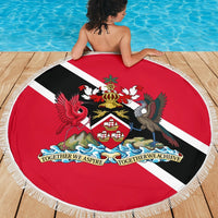 Trinidad and Tobago Beach Blanket Flag RLT6 - Wonder Print Shop