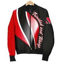 Trinidad and Tobago Men's Bomber Jacket Trinidad and Tobago Flag RLT6 - Wonder Print Shop
