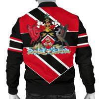 Trinidad and Tobago Men's Bomber Jacket Pro Energy RLT6 - Wonder Print Shop