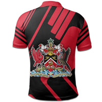 Trinidad and Tobago Polo Shirt Coat Of Arms Rockie RLT6 - Wonder Print Shop