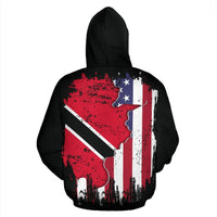 American Grown Trinidad & Tobago Root DNA Hoodie2 RLT6 - Wonder Print Shop