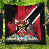 Trinidad and Tobago Flag Premium Quilt Flag Style4 RLT6 - Wonder Print Shop