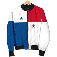 Panama Women's Bomber Jacket Original Flag RLT13 - Wonder Print Shop