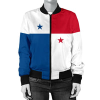Panama Women's Bomber Jacket Original Flag RLT13 - Wonder Print Shop