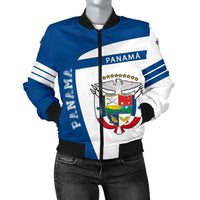 Panama Women's Bomber Jacket Premium Style RLT13 - Wonder Print Shop