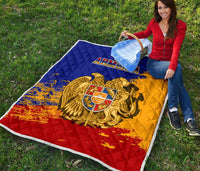 Armenia Premium Quilt - Armenia Blue RLT8 - Wonder Print Shop