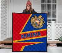 Armenia Premium Quilt - Armenia Pride RLT8 - Wonder Print Shop