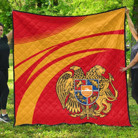 Armenia Coat Of Arms Premium Quilt Cricket RLT8 - Wonder Print Shop