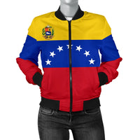 Venezuela Women's Bomber Jacket Flag RLT7 - Wonder Print Shop