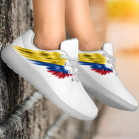 Colombia Sneakers Wings Flag (Women's/Men's) RLT7 - Wonder Print Shop