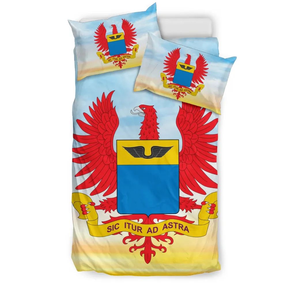 colombia-air-force-coat-of-arms-bedding-set