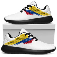 Colombia Sneakers Wings Flag (Women's/Men's) RLT7 - Wonder Print Shop