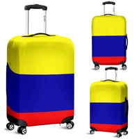 Colombia Flag Luggage Cover RLT7 - Wonder Print Shop