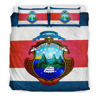 Costa Rica Flag Bedding Set RLT13 - Wonder Print Shop