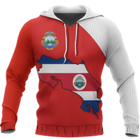Costa Rica Map Hoodie Special RLT13 - Wonder Print Shop